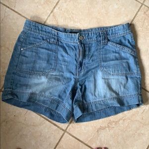 White House Black Market denim shorts